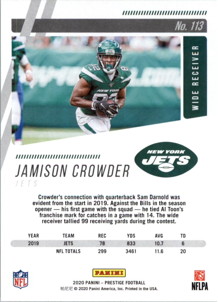 2020 Prestige Football Card Pick 101-330 - Bild 27 von 419