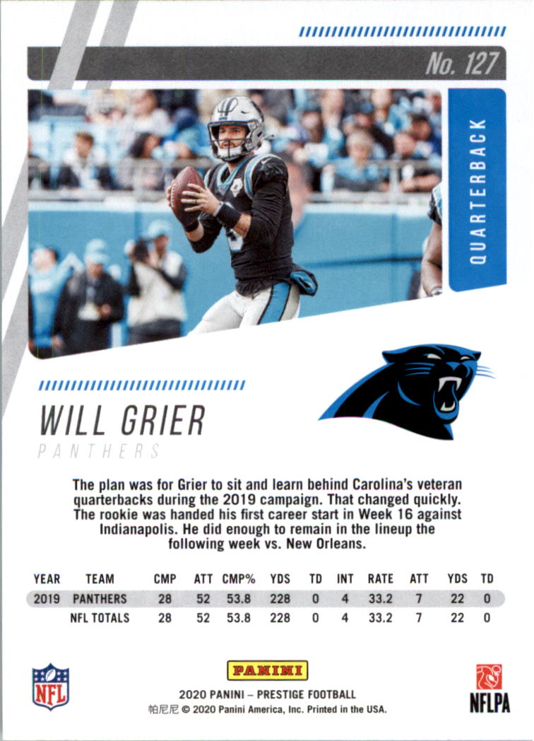 2020 Prestige Football Card Pick 101-330 - Bild 55 von 419