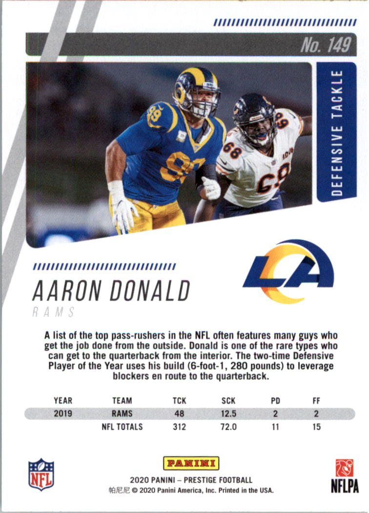 2020 Prestige Football Card Pick 101-330 - Bild 99 von 419
