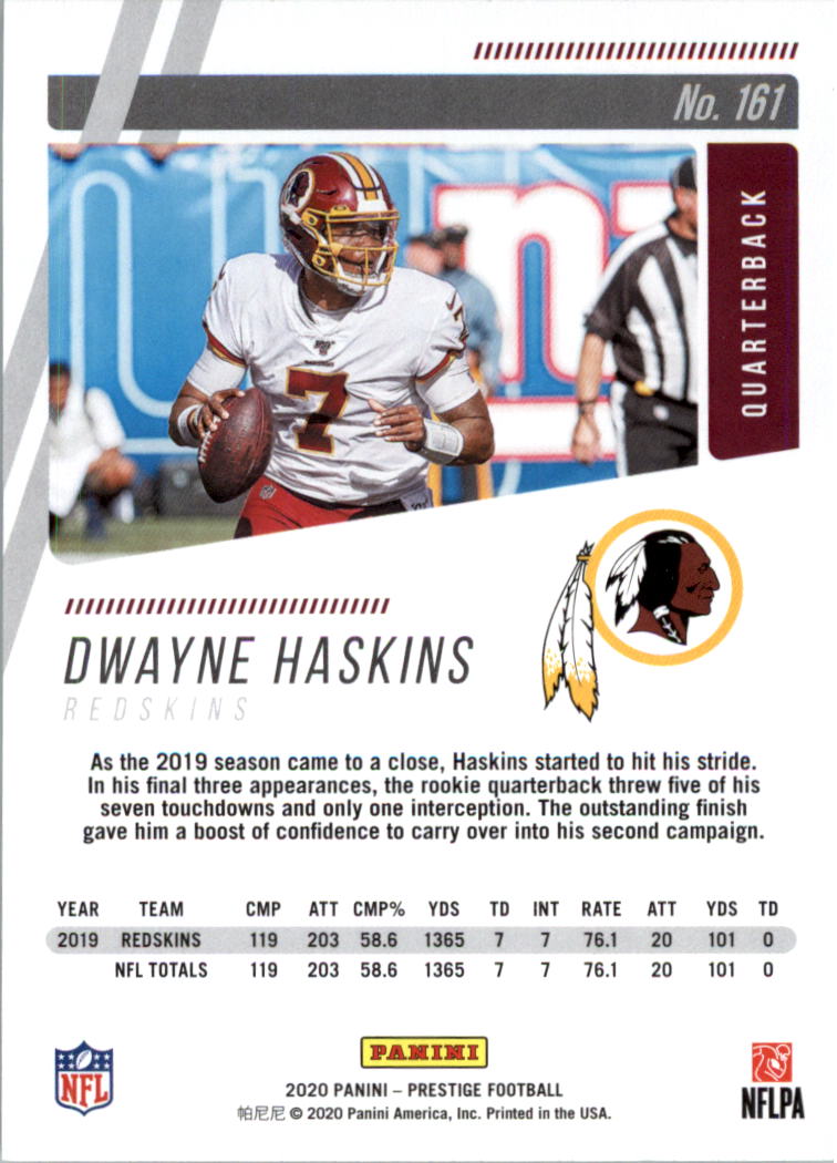 2020 Prestige Football Card Pick 101-330 - Bild 123 von 419