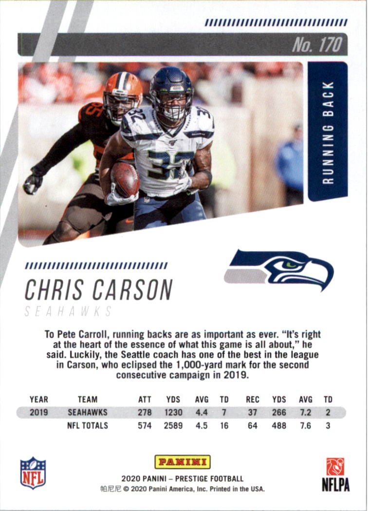 2020 Prestige Football Card Pick 101-330 - Bild 141 von 419