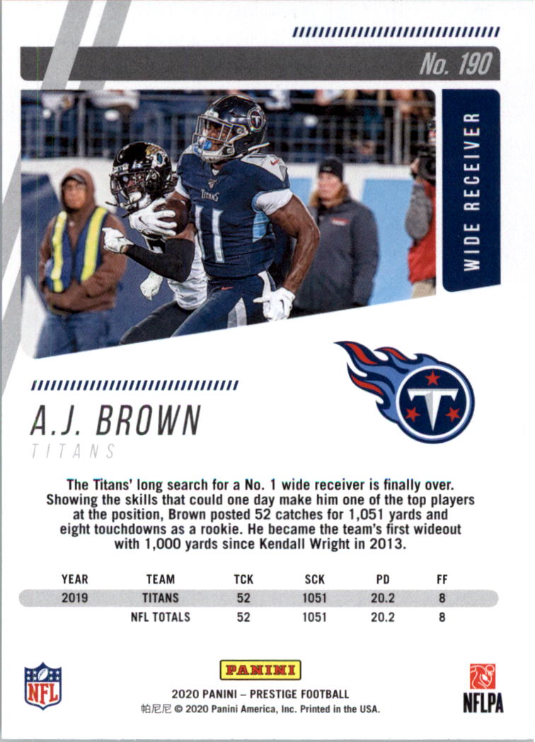 2020 Prestige Football Card Pick 101-330 - Bild 181 von 419