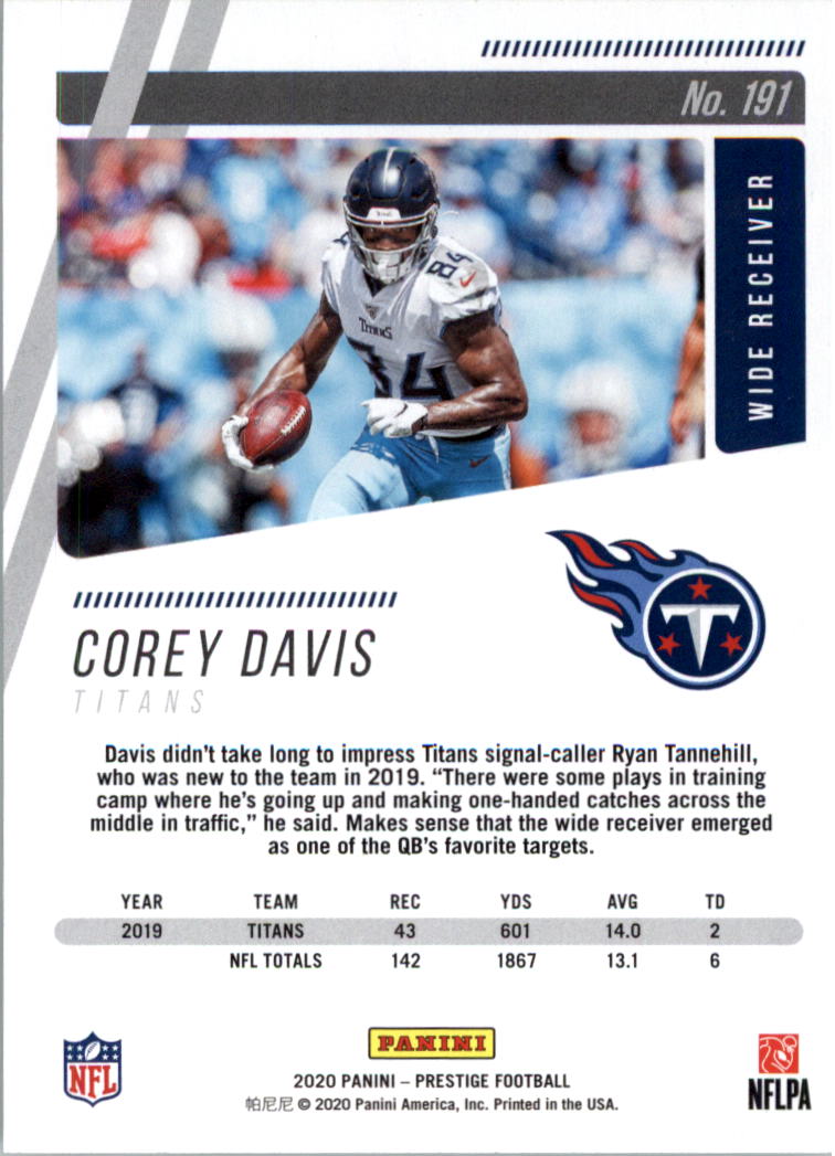 2020 Prestige Football Card Pick 101-330 - Bild 183 von 419