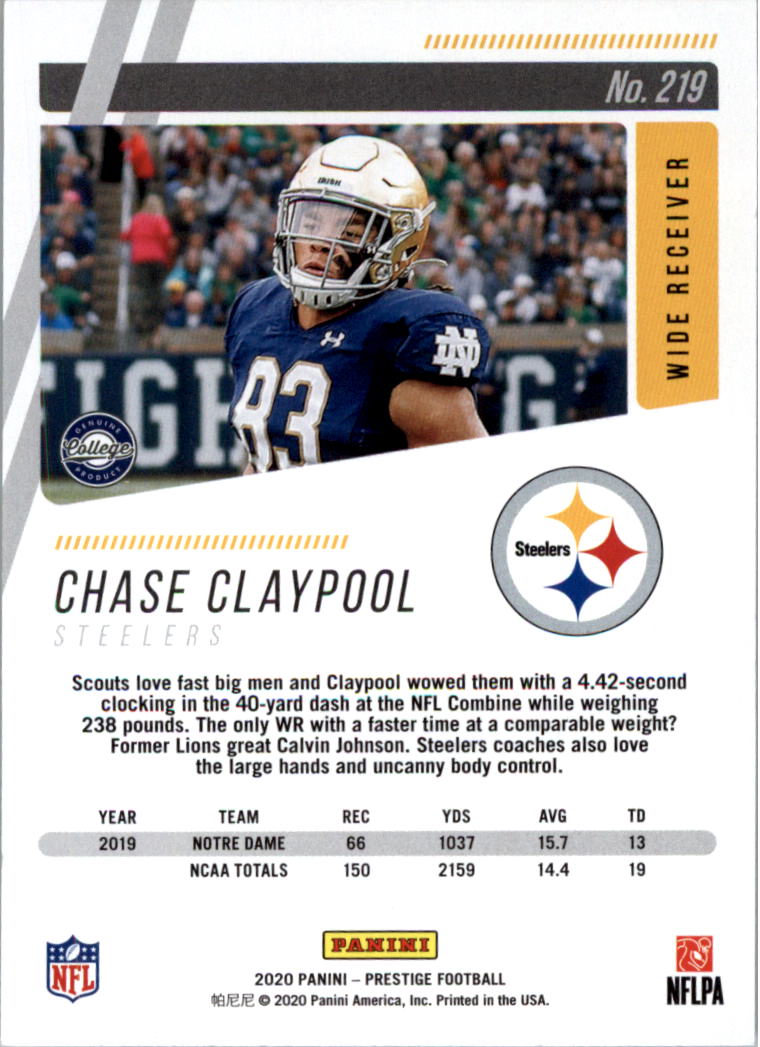 2020 Prestige Football Card Pick 101-330 - Bild 233 von 419