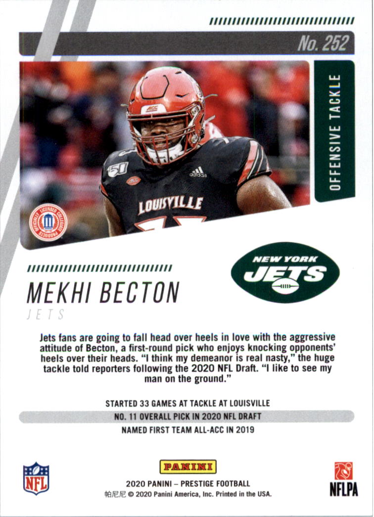 2020 Prestige Football Card Pick 101-330 - Bild 289 von 419