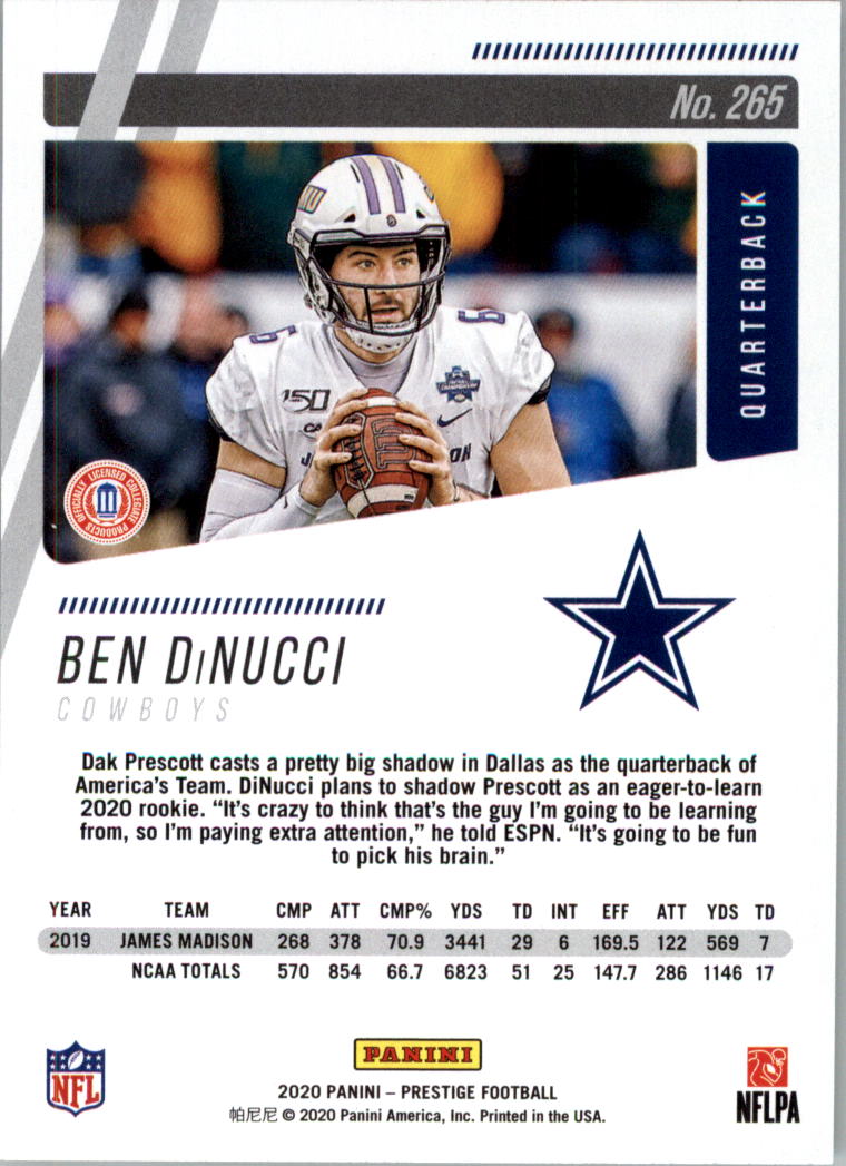 2020 Prestige Football Card Pick 101-330 - Bild 307 von 419