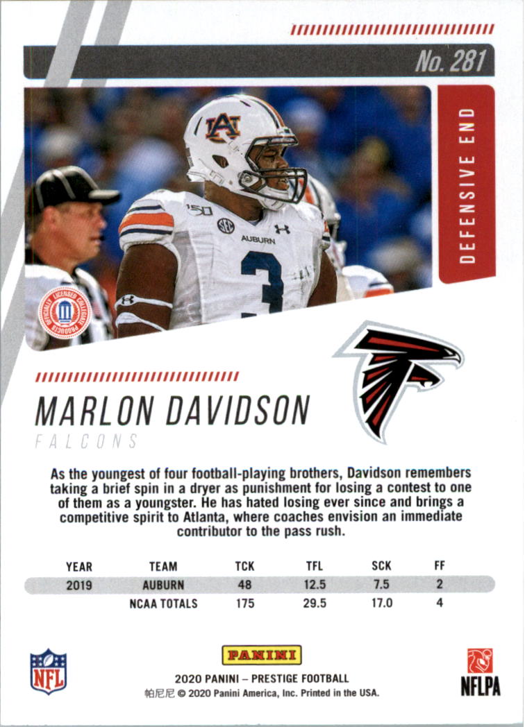 2020 Prestige Football Card Pick 101-330 - Bild 329 von 419