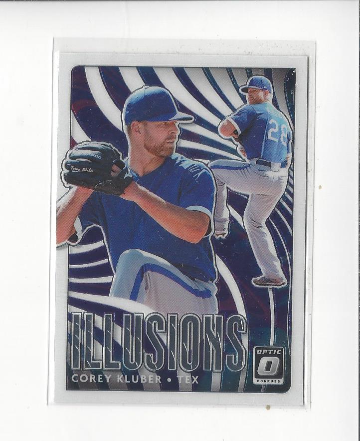 2020 Donruss Optic Illusions #9 Corey Kluber
