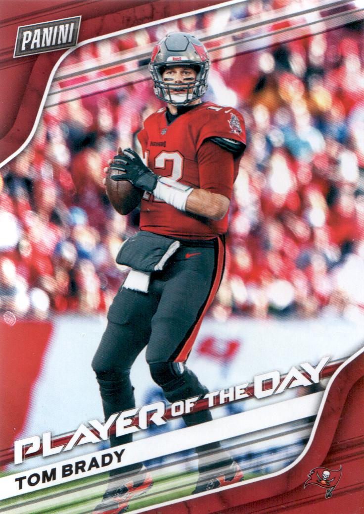 Tom Brady 2020 Panini Player of the Day #99 Tampa Bay Buccaneers