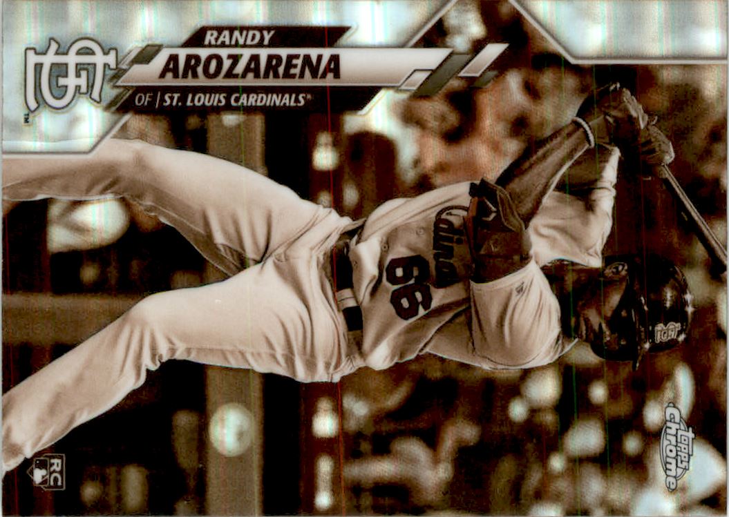 2020 Topps Chrome Sepia Refractors #49 Randy Arozarena on Fanatics
