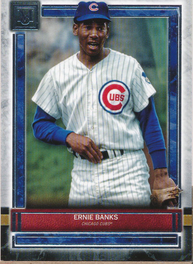 2020 Topps Museum Collection #38 Ernie Banks