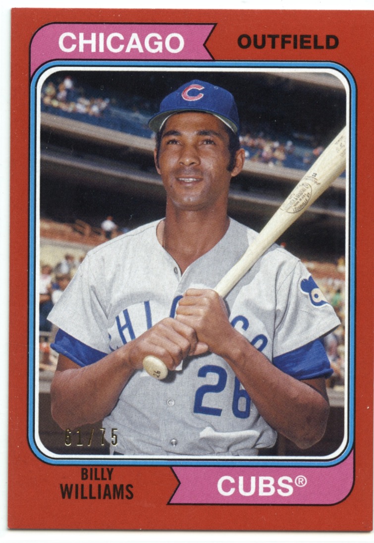  2020 TOPPS ARCHIVES #190 BILLY WILLIAMS CUBS BASEBALL