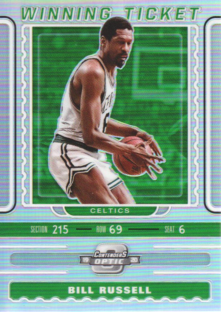 2019-20 Panini Contenders Optic Winning Tickets #11 Bill Russell