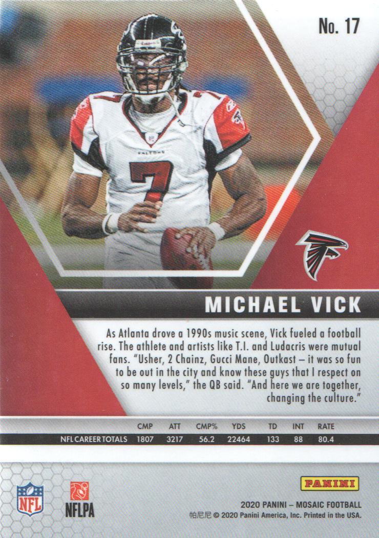 2001 Upper Deck Vintage #204 Michael Vick RC - NM-MT