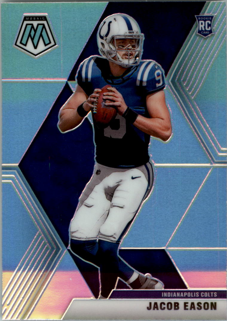 2020 Panini Mosaic Silver #236 Jacob Eason - NM-MT
