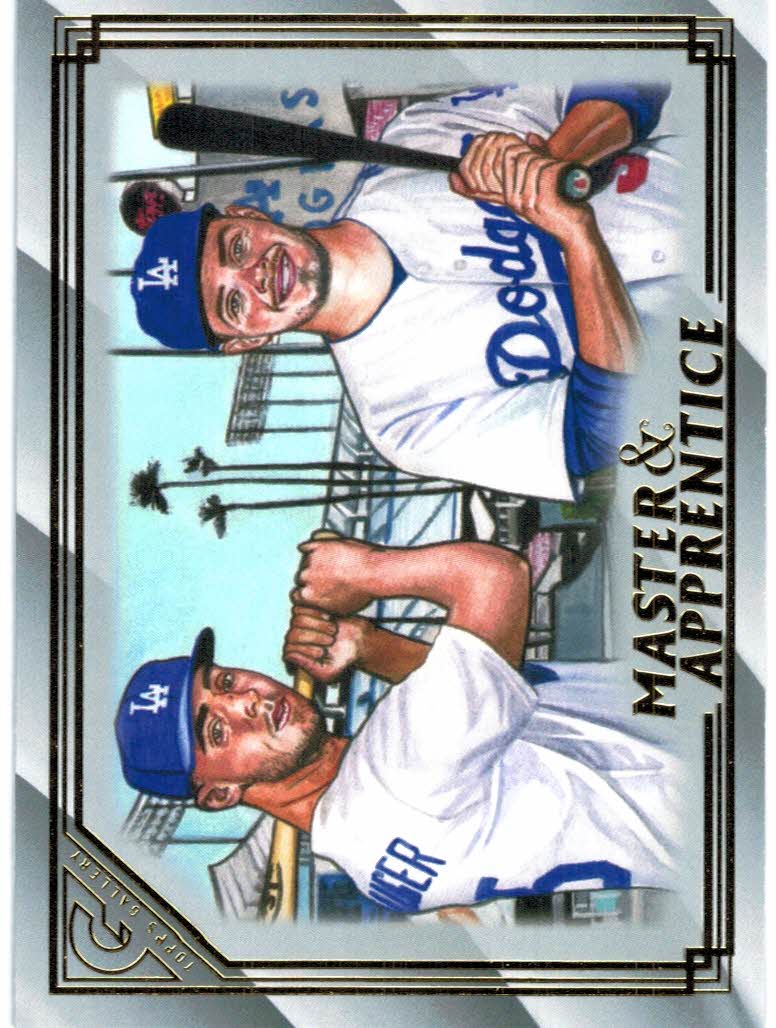 2020 Topps Gallery Master and Apprentice #MA4 Gavin Lux/Cody Bellinger -  NM-MT