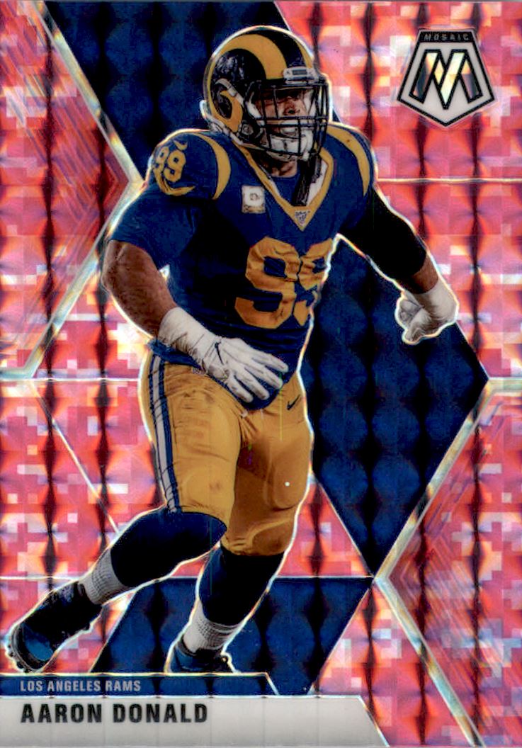 2015 TOPPS FOOTBALL AARON DONALD DEFENSIVE ROOKIE OF THE YEAR CARD