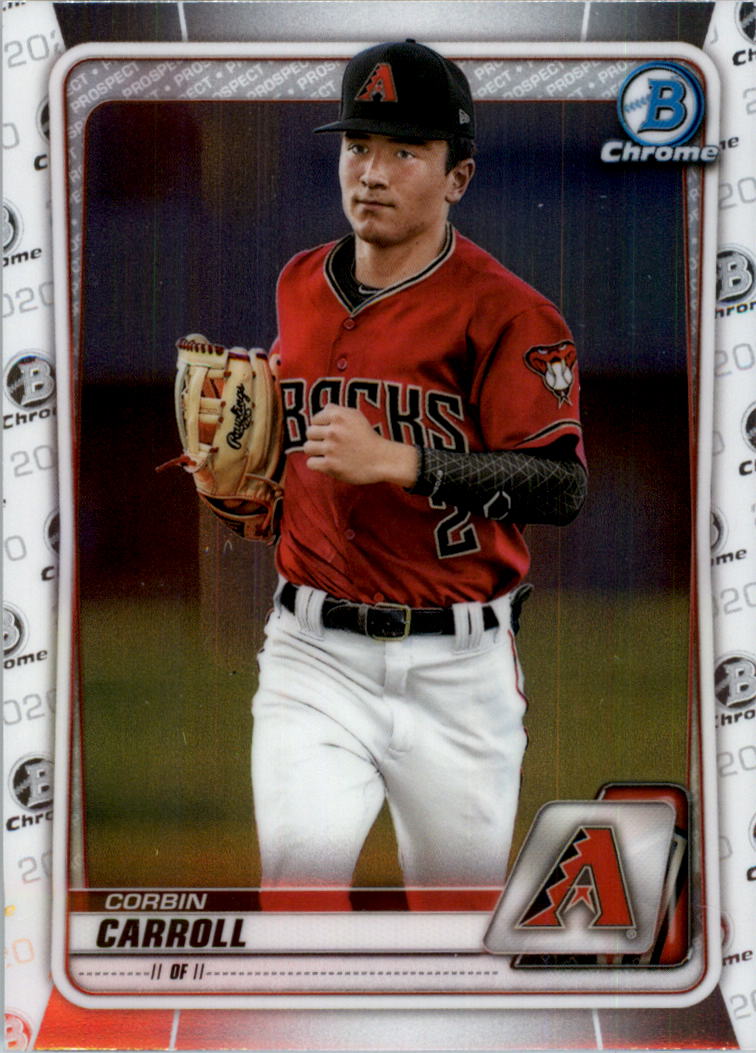 2020 Bowman Chrome Prospects #BCP222 Corbin Carroll - NM-MT