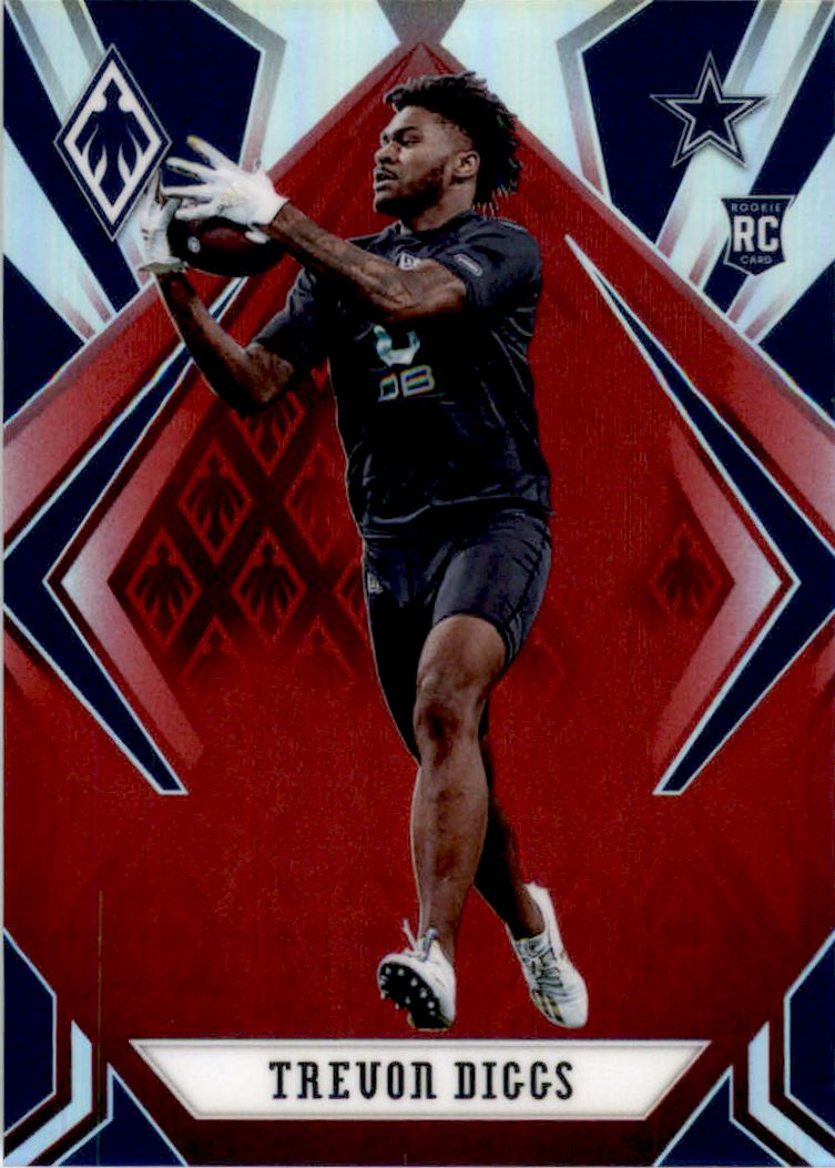2020 Panini Phoenix Red #165 Trevon Diggs - NM-MT