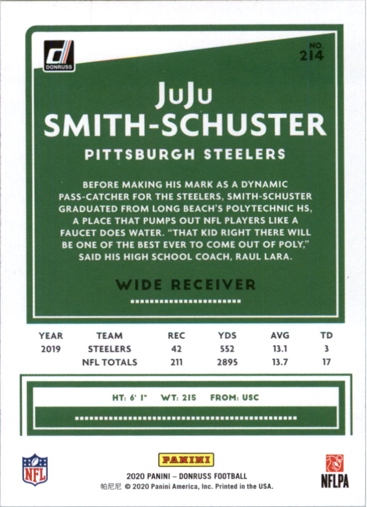 2020 Donruss Football Card Pick (Base) 210-350 - Picture 11 of 265