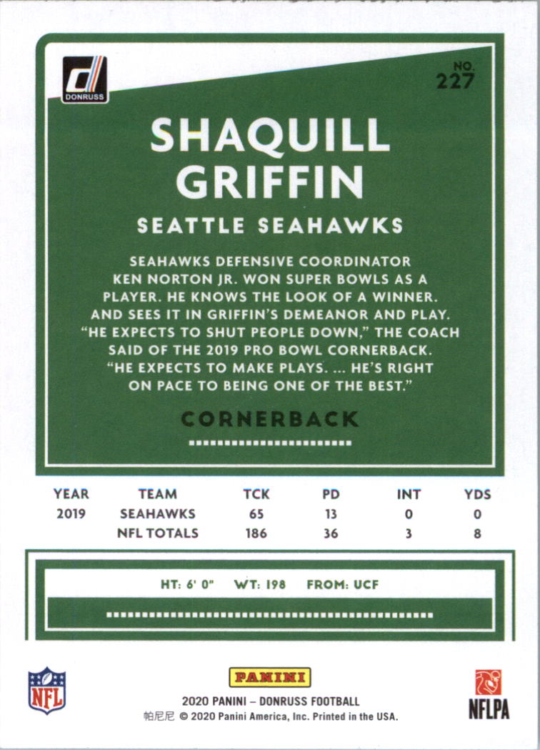2020 Donruss Football Card Pick (Base) 210-350 - Picture 37 of 265