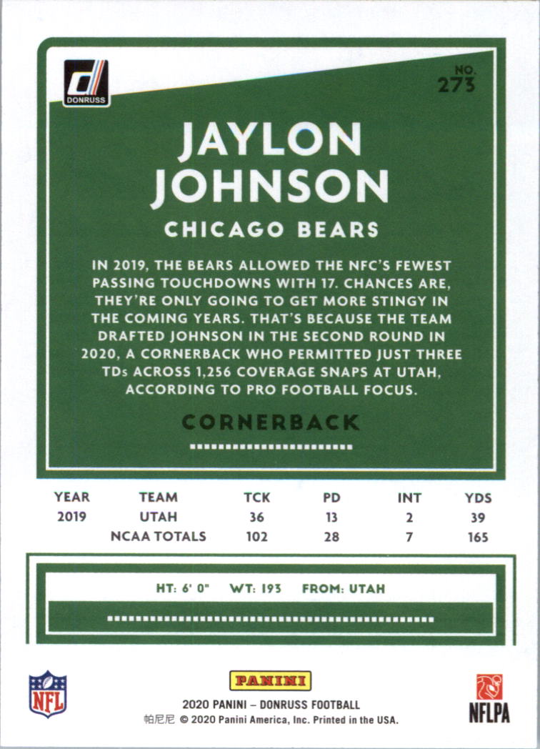 2020 Donruss Football Card Pick (Base) 210-350 - Picture 131 of 265