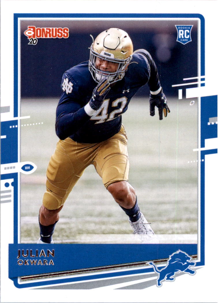 2020 Donruss Football Card Pick (Base) 210-350 - Picture 172 of 265