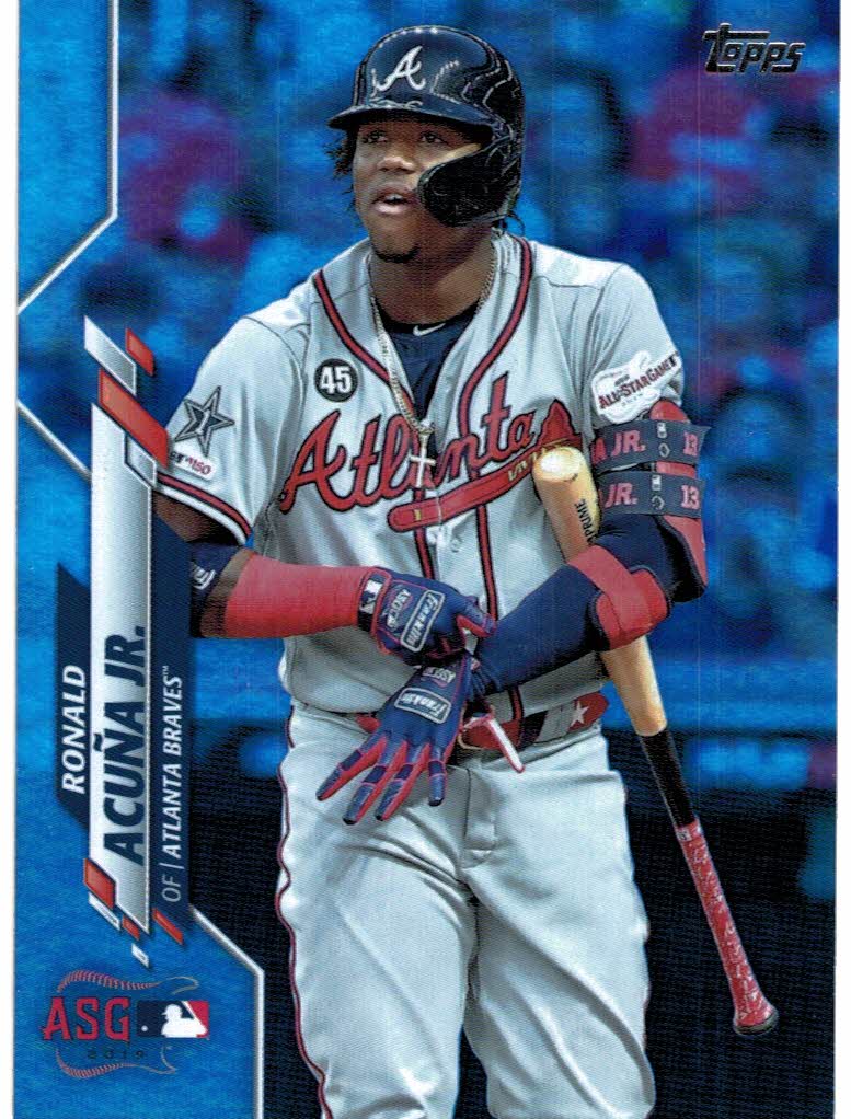 : 2020 Donruss Independence Day #170 Ronald Acuna Jr