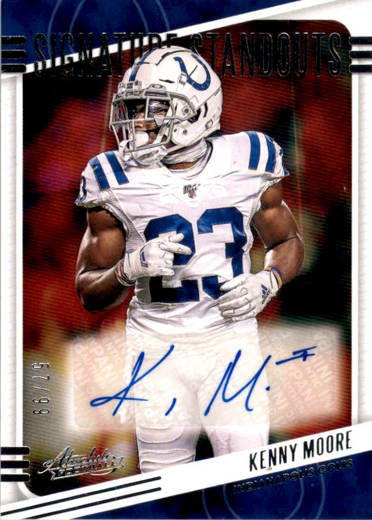 Kenny Moore II Signed Colts 11x14 Photo (JSA Hologram)