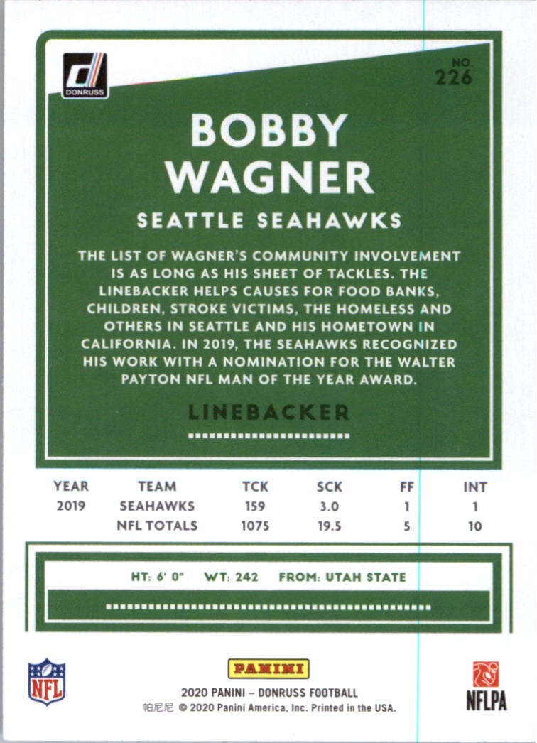 2020 Donruss Football Card Pick (Base) 210-350 - Picture 35 of 265