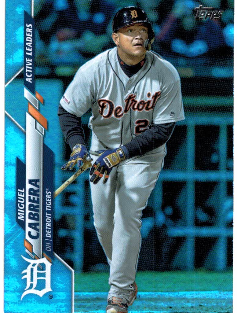 Miguel Cabrera Florida Marlins Signed 2000 Topps Update Rookie
