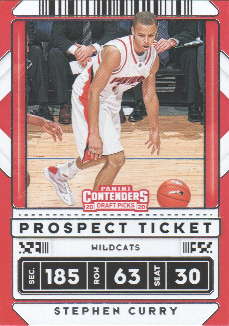 2020-21 Panini Contenders Draft Picks Variations #1 Stephen Curry - NM-MT