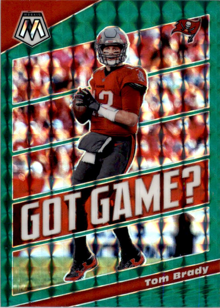 2020 Panini Mosaic Got Game Mosaic Green #2 Tom Brady