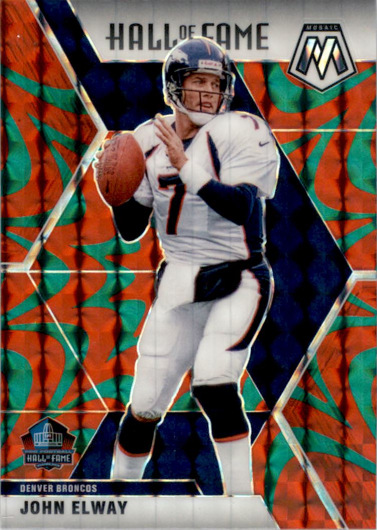 mosaic deck denver on Trading Cards 2010 11 Upper Deck College Colors 13 John Elway Trading Card Single Cards