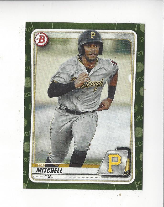 2020 Bowman Prospects Camo #BP43 Cal Mitchell