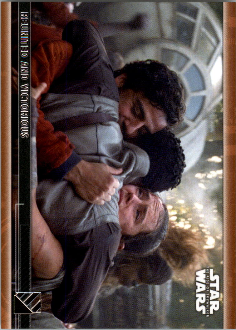 2020 Topps Star Wars The Rise of Skywalker Series Two Bronze #98 Reunited and Victorious