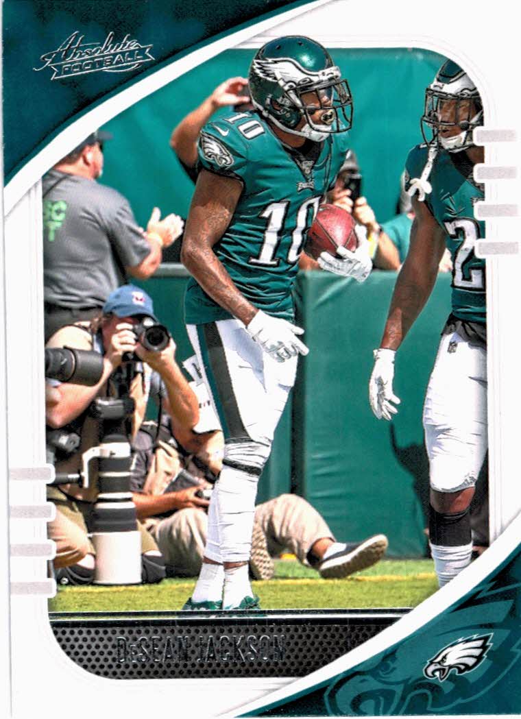 2011 Topps Rising Rookies DeSean Jackson #74 Philadelphia Eagles