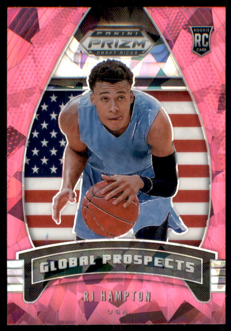 RJ HAMPTON 2020 Panini Prizm Draft Picks Red White Blue Rookie RC #53 |  Nuggets