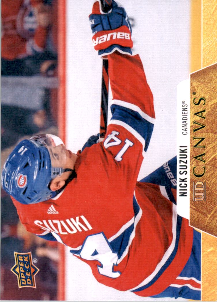 Nick Suzuki NHL Memorabilia, Nick Suzuki Collectibles, Verified Signed Nick  Suzuki Photos