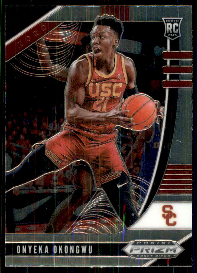 2020-21 Panini Prizm Draft Picks #45 Onyeka Okongwu - NM-MT
