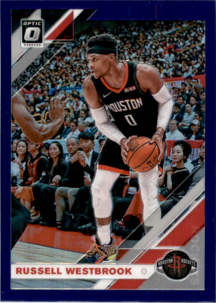 2019-20 Donruss Optic Purple #58 Russell Westbrook
