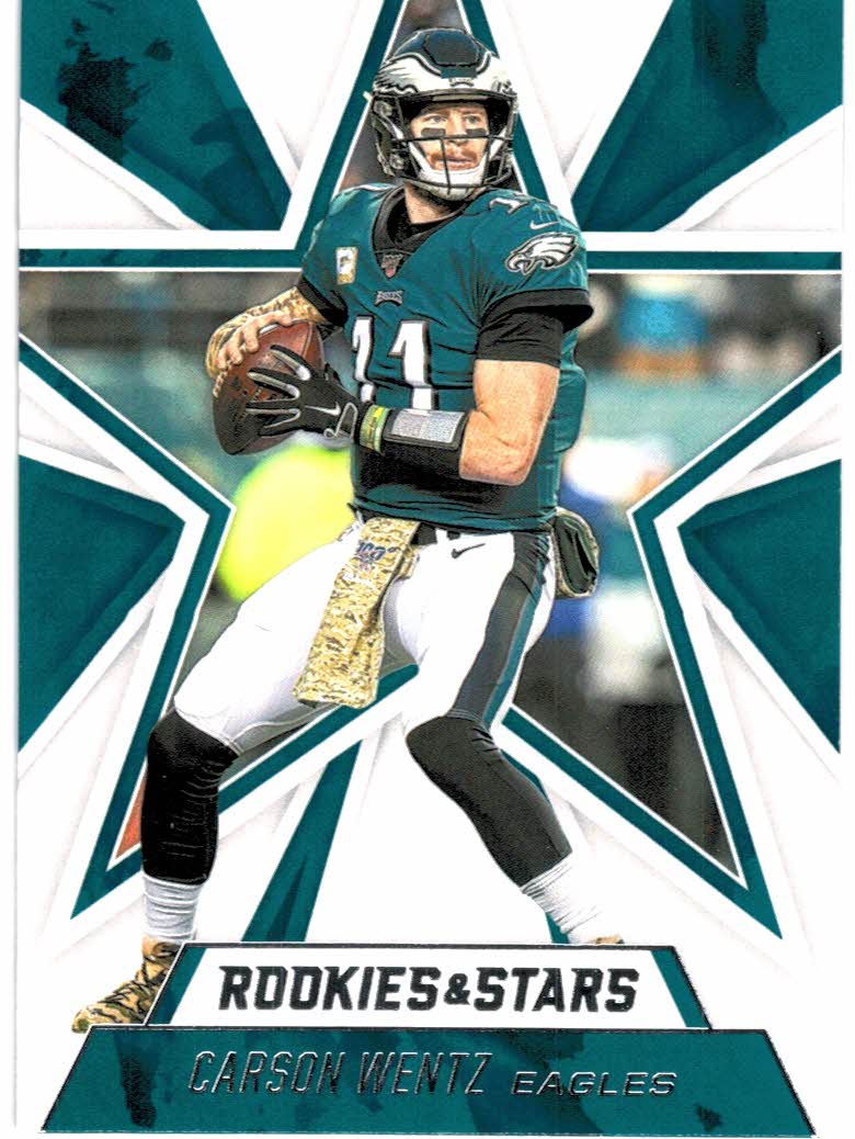 Carson Wentz - Philadelphia Eagles 2020 Panini Score #189 –