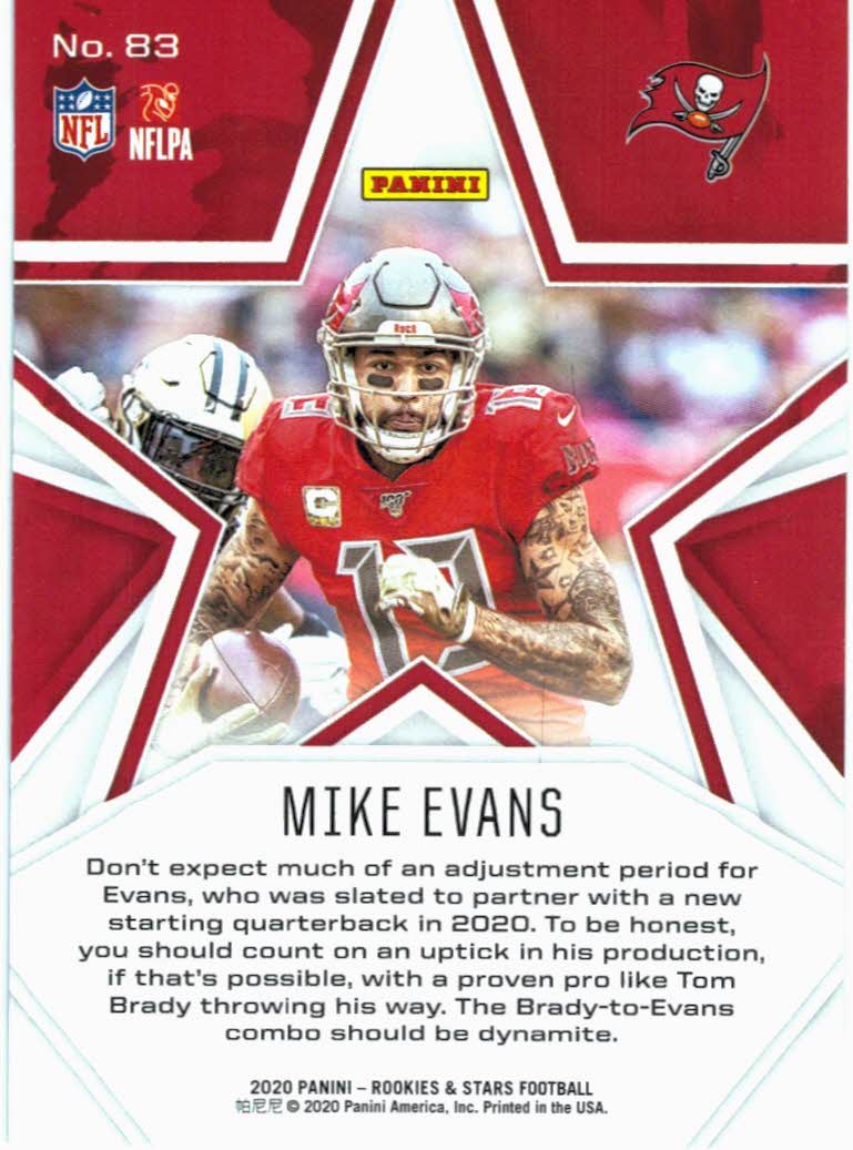 Mike Evans 2015 Panini Gridiron Kings Football #46 Tampa Bay Buccaneers