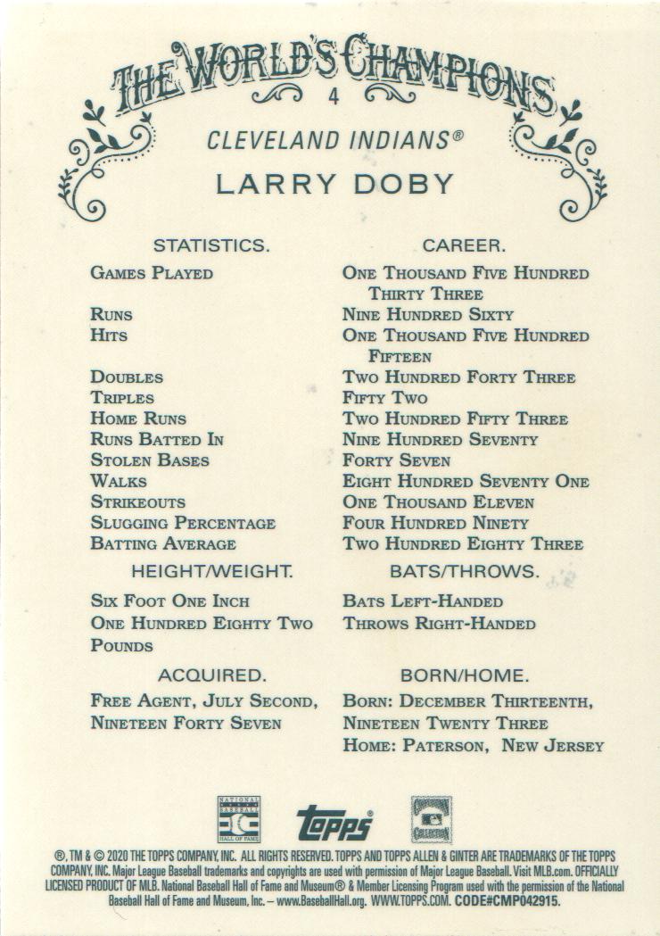 2020 Topps Allen and Ginter Chrome Baseball BASE Cards: Pick from List (#1-300) - Picture 6 of 280