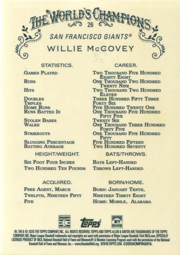 2020 Topps Allen and Ginter Chrome Baseball BASE Cards: Pick from List (#1-300) - Picture 18 of 280