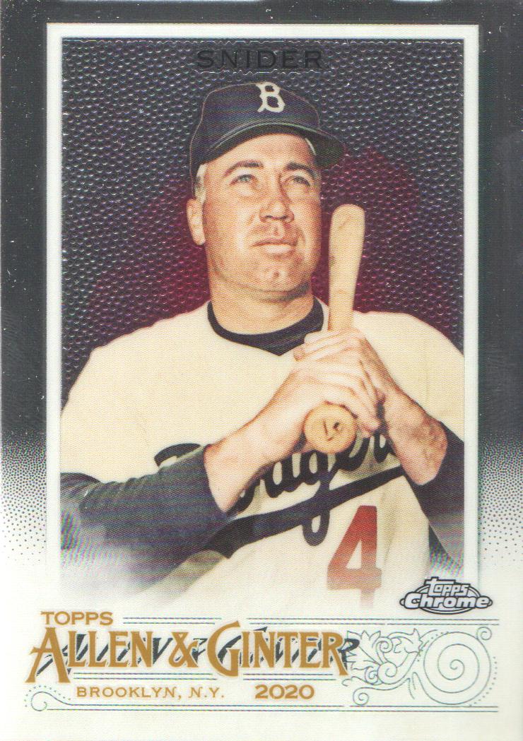 2020 Topps Allen and Ginter Chrome Baseball BASE Cards: Pick from List (#1-300) - Picture 43 of 280