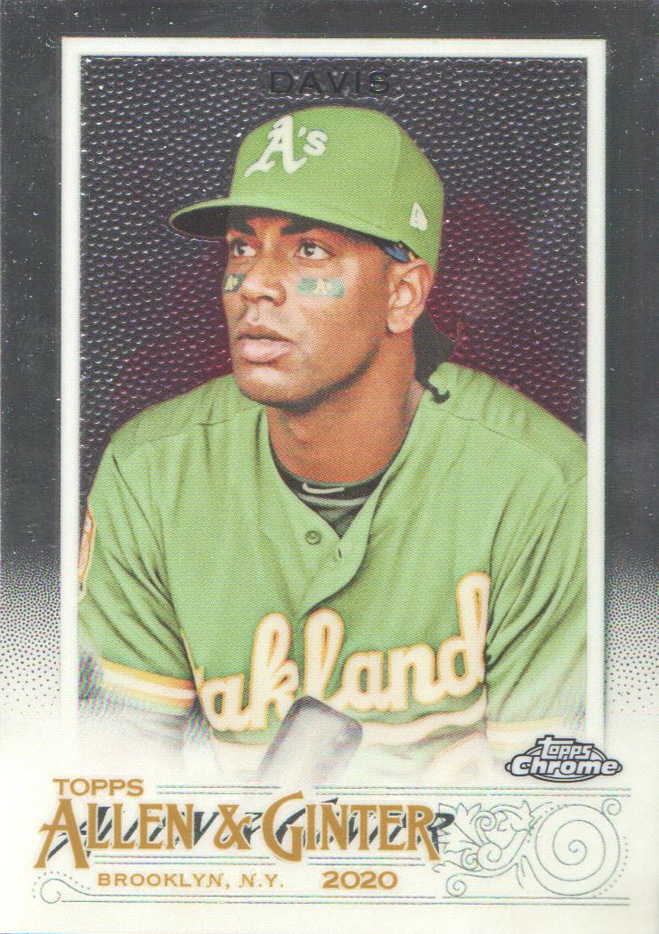 2020 Topps Allen and Ginter Chrome Baseball BASE Cards: Pick from List (#1-300) - Picture 151 of 280