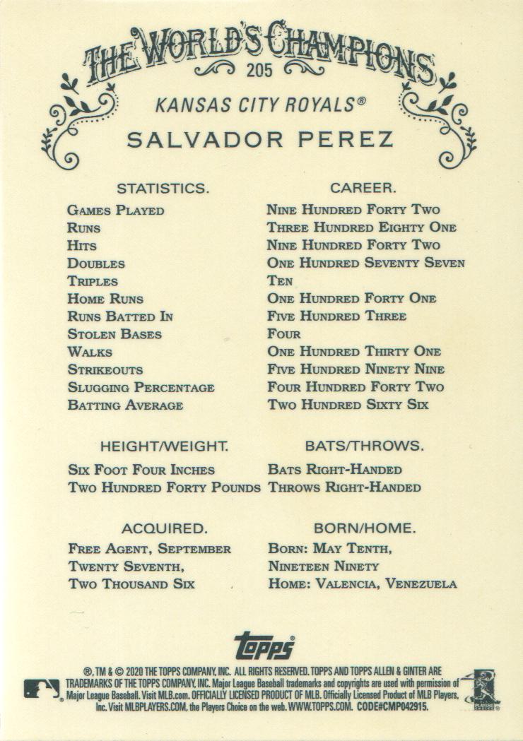 2020 Topps Allen and Ginter Chrome Baseball BASE Cards: Pick from List (#1-300) - Picture 177 of 280