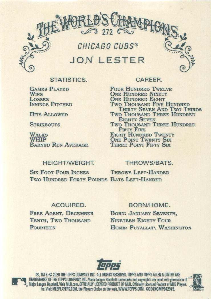 2020 Topps Allen and Ginter Chrome Baseball BASE Cards: Pick from List (#1-300) - Picture 251 of 280