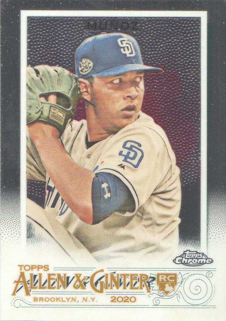 2020 Topps Allen and Ginter Chrome Baseball BASE Cards: Pick from List (#1-300) - Picture 279 of 280